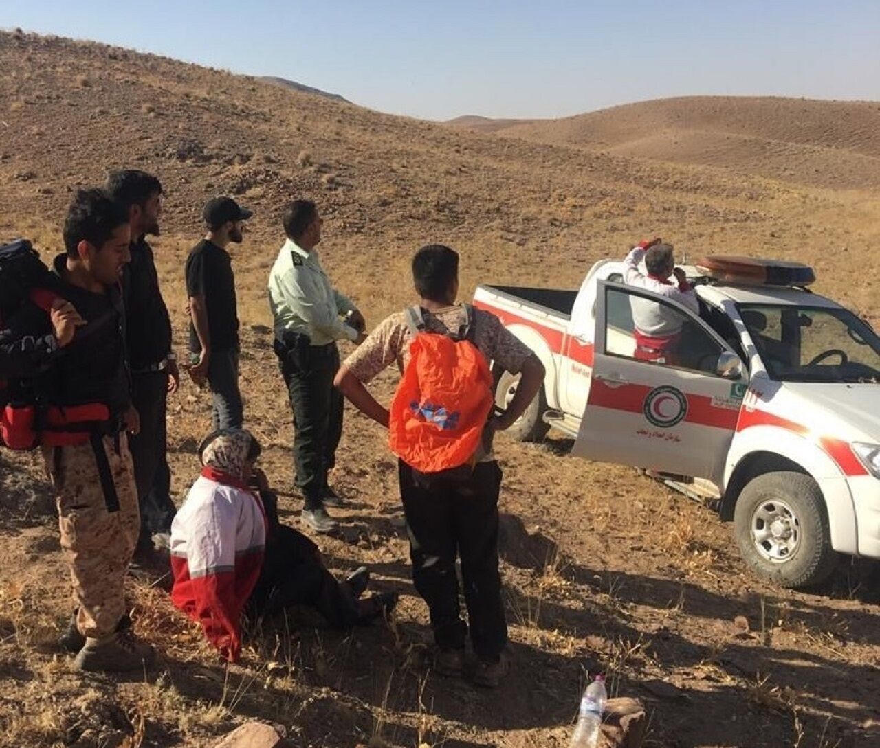دختر گمشده در ارتفاعات نقنج پیدا شد