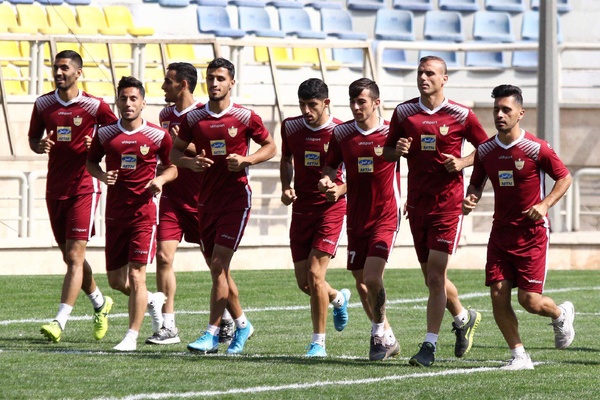 حمله به ساکت در تمرین پرسپولیس