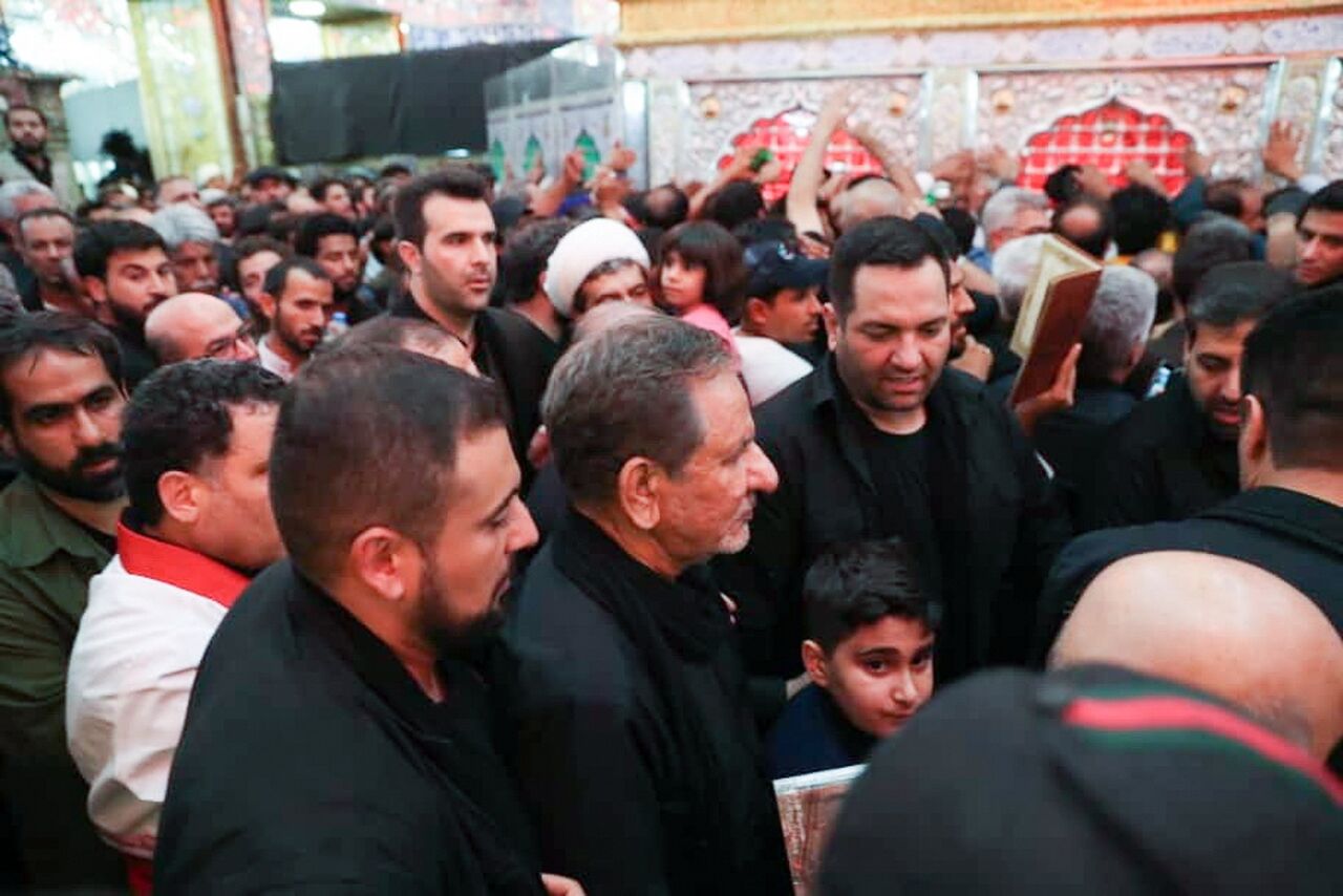 بازدید معاون اول رییس جمهوری از مسجد مقدس کوفه بازدید معاون اول رییس جمهوری از مسجد مقدس کوفه