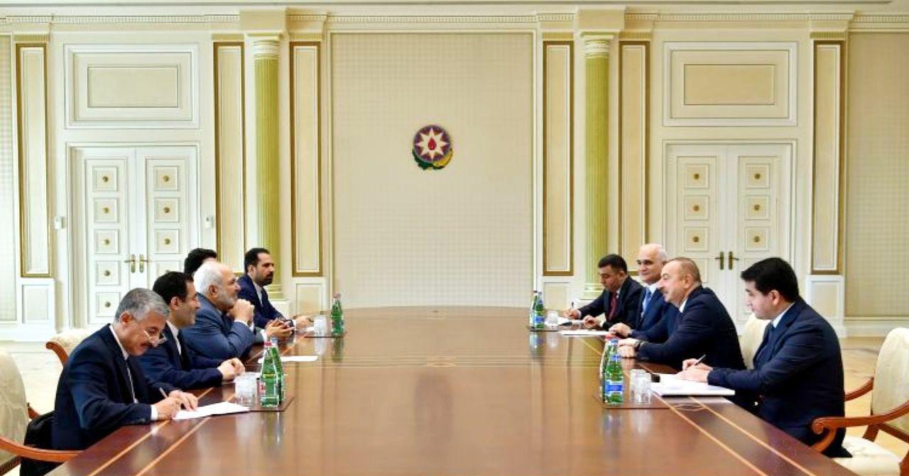 ظریف با رئیس جمهور آذربایجان دیدار کرد+عکس ظریف با رئیس جمهور آذربایجان دیدار کرد+عکس