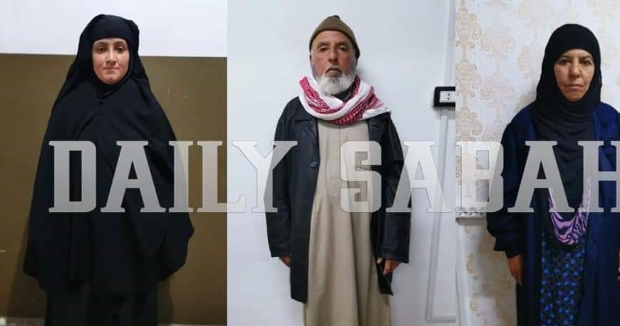 عکس خواهر ابوبکر البغدادی بعد از دستگیری توسط ترکیه عکس خواهر ابوبکر البغدادی بعد از دستگیری توسط ترکیه