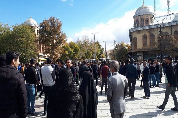 تجمع بنزینی در همدان +عکس