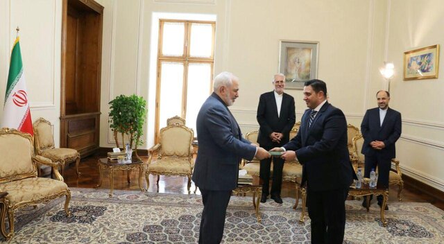 دیدار رئیس جدید دفتر حافظ منافع مصر در تهران با ظریف