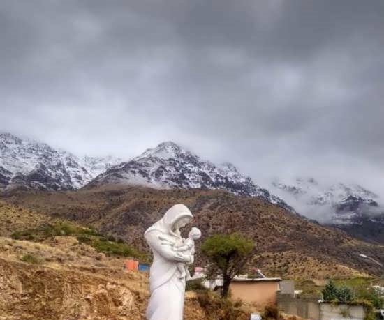«کوه دنا» سفید پوش شد+عکس «کوه دنا» سفید پوش شد+عکس