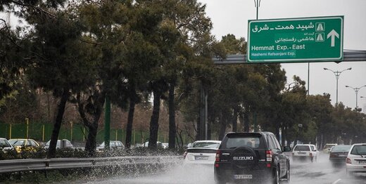 باران بارید، هوای پایتخت سالم شد باران بارید، هوای پایتخت سالم شد