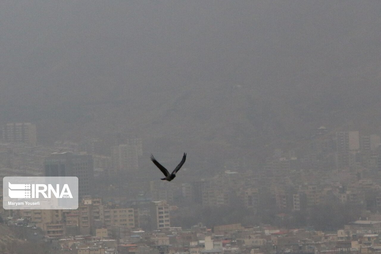 کیفیت هوای تهران قرمز شد