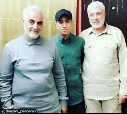 تصویری کمتر دیده شده از سردار سلیمانی