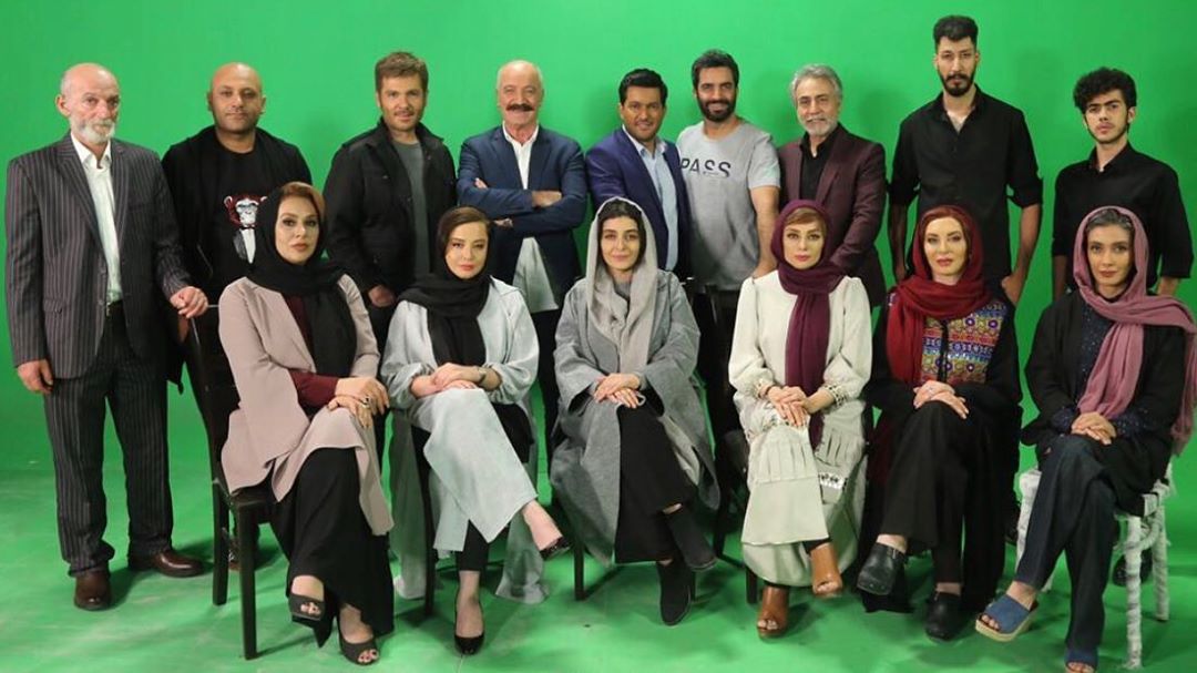 همه بازیگران مشهور و محبوب در یک قاب/ عکس