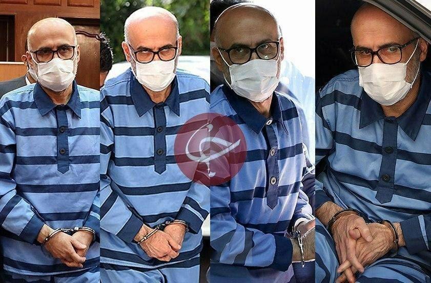 جدیدترین عکس از اکبر طبری در دادگاه