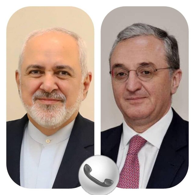 گفتگوی ظریف با وزیر خارجه جمهوری ارمنستان گفتگوی ظریف با وزیر خارجه جمهوری ارمنستان