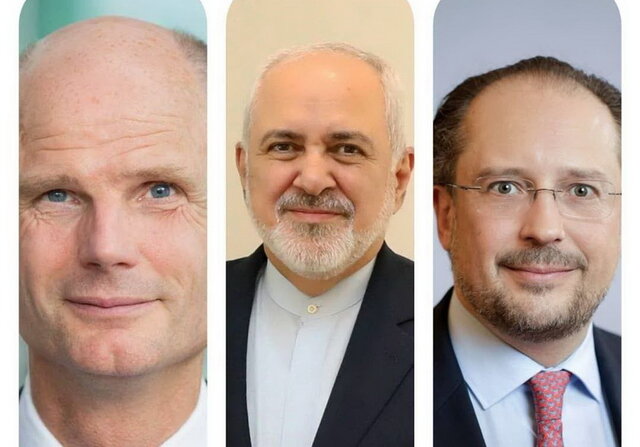 رایزنی تلفنی ظریف با وزیران خارجه هلند و اتریش رایزنی تلفنی ظریف با وزیران خارجه هلند و اتریش