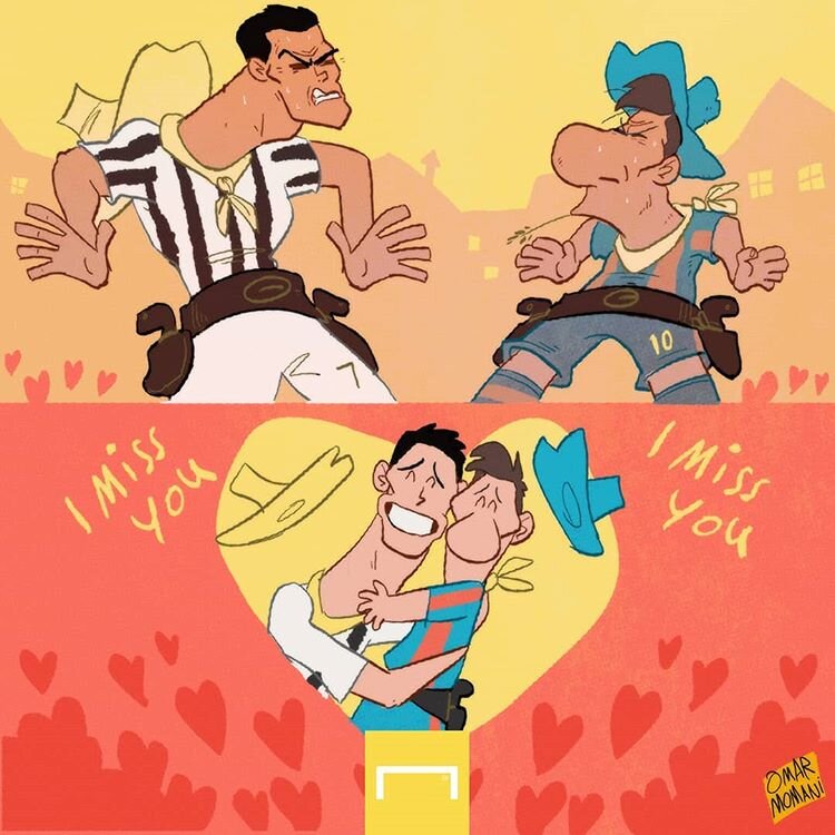 جدیدترین رویارویی مسی و رونالدو!