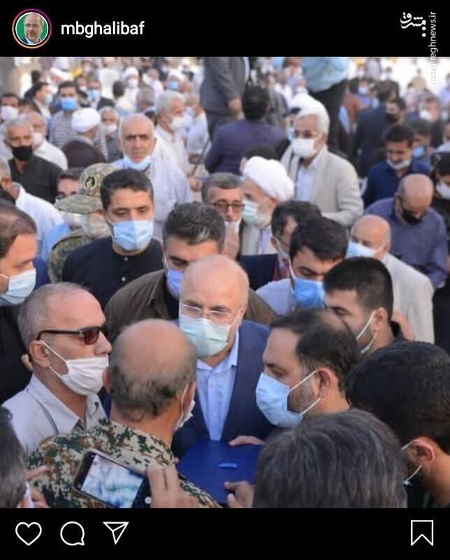 عکسی که قالیباف از خود منتشر کرد عکسی که قالیباف از خود منتشر کرد