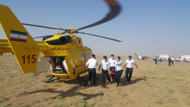 سقوط هواپیما در اطراف فرودگاه نظرآباد کرج سقوط هواپیما در اطراف فرودگاه نظرآباد کرج