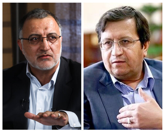 دومین مناظره توییتری زاکانی و همتی دومین مناظره توییتری زاکانی و همتی