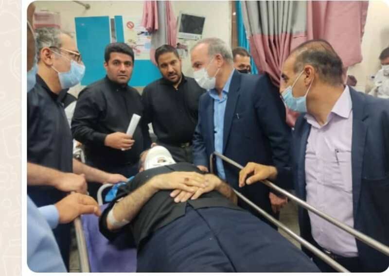 واژگونی خودروی همراهان وزیر ارشاد در هفتکل واژگونی خودروی همراهان وزیر ارشاد در هفتکل