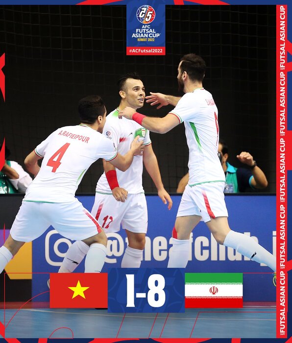 ایران، ویتنام را گلباران کرد