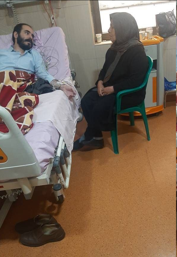 تصویر قوه قضاییه از دیدار حسین رونقی با مادرش