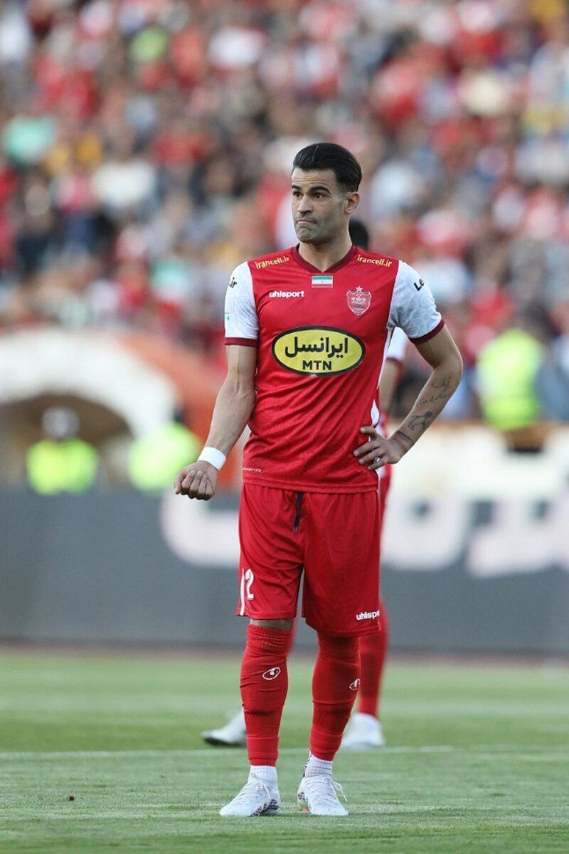 خالکوبی عجیب روی دست ستاره پرسپولیس