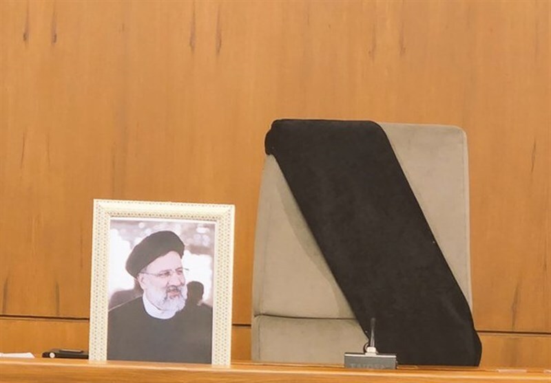 صندلی خالی رئیسی در جلسه هیات دولت + عکس