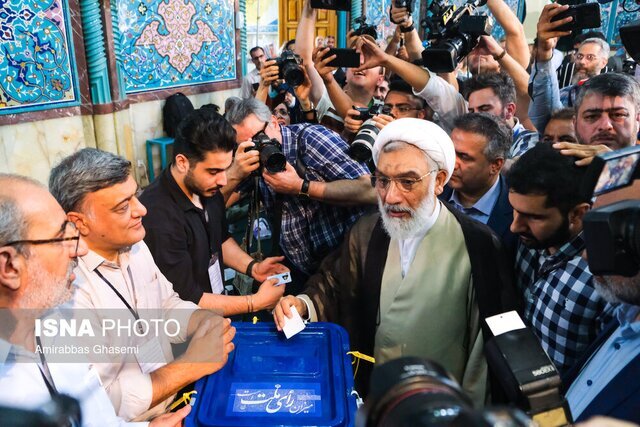 پورمحمدی پس از رای دادن چه گفت؟ + عکس