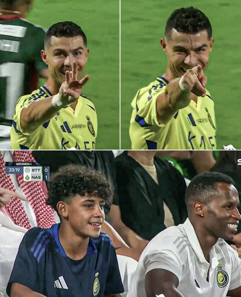 عکس/ شادی جالب رونالدو با پسرش پس از هتریک عکس/ شادی جالب رونالدو با پسرش پس از هتریک