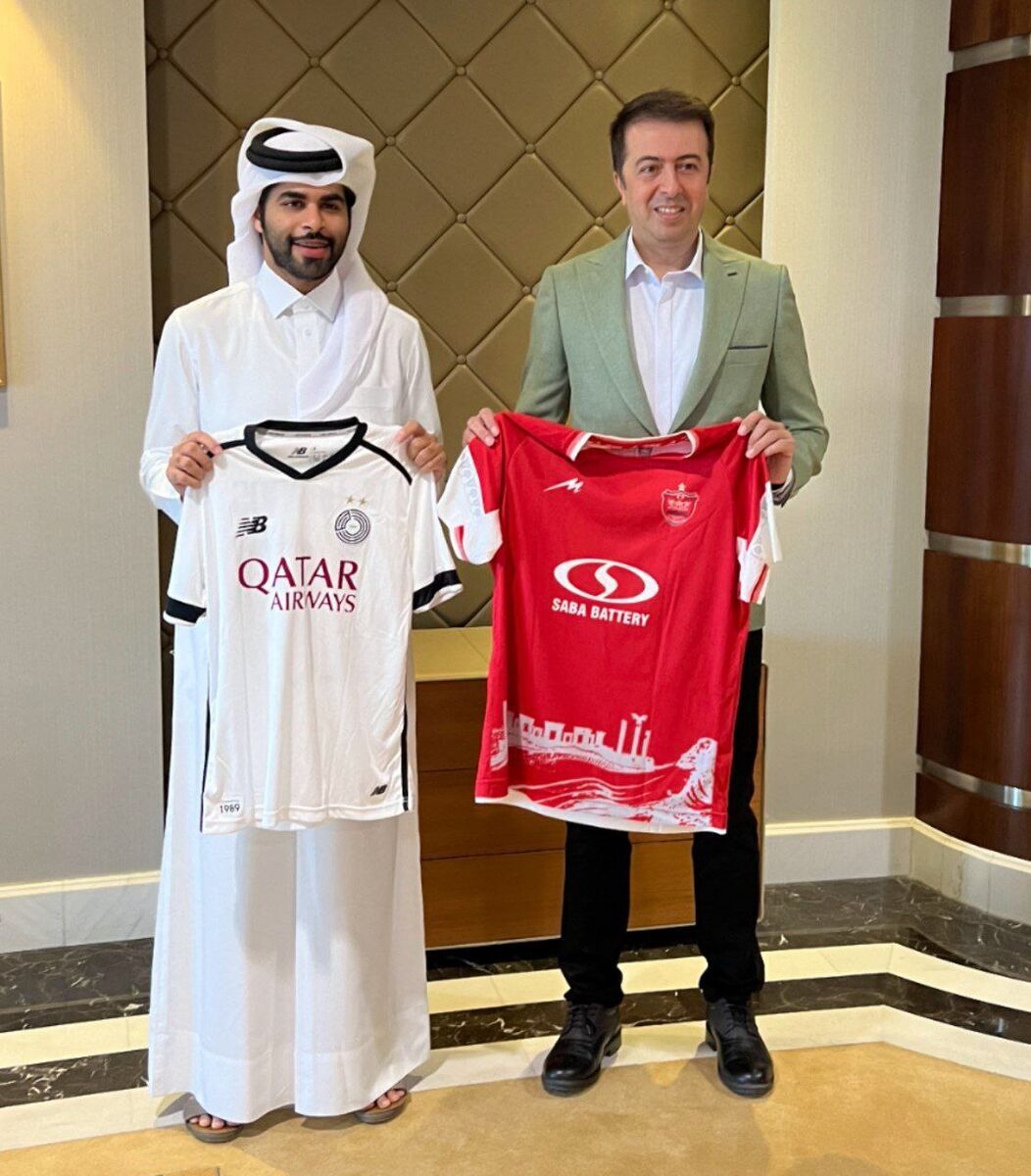 عکس/ رونمایی از پیراهن پرسپولیس و السد