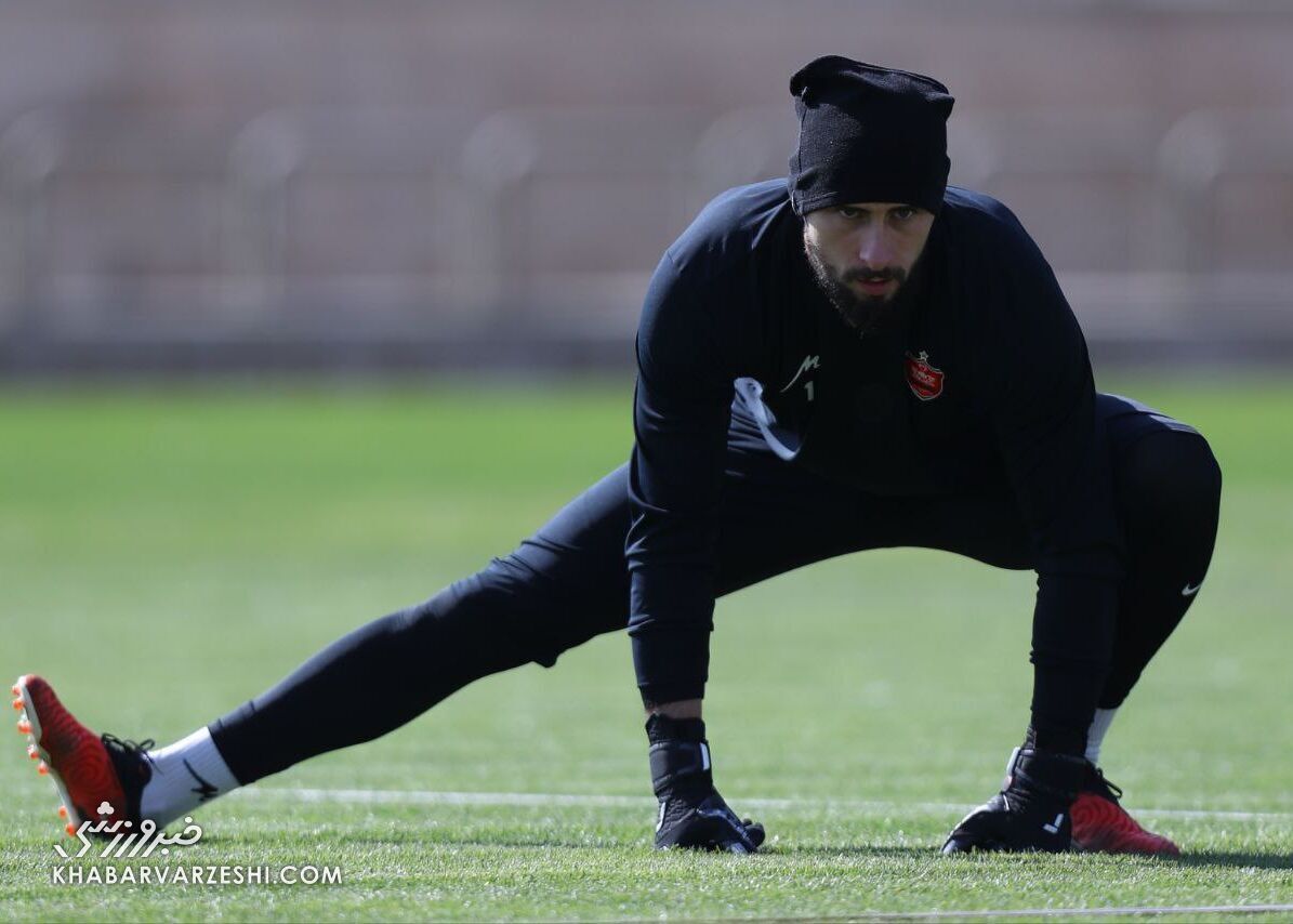 عکس/ الکسی گندوز به تمرینات پرسپولیس برگشت