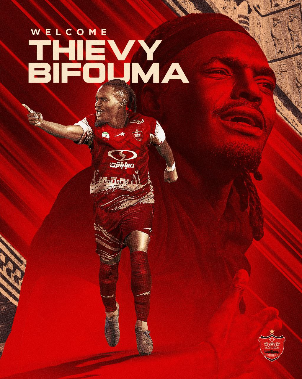 پرسپولیس از نخستین خرید خود رونمایی کرد پرسپولیس از نخستین خرید خود رونمایی کرد