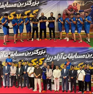 کیک‌بوکسینگ سهند در کرمان درخشید