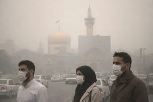 آلودگی هوا در مشهد برای سومین روز پیاپی
